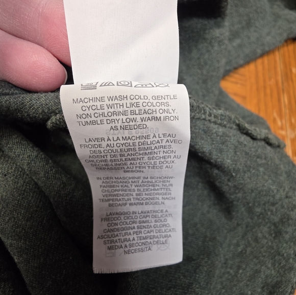 J Crew Slim Knit Goods Green Short Sleeve T-Shirt Men's Size Small - Picture 6 of 6